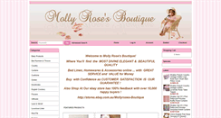 Desktop Screenshot of mollyrosesboutique.com